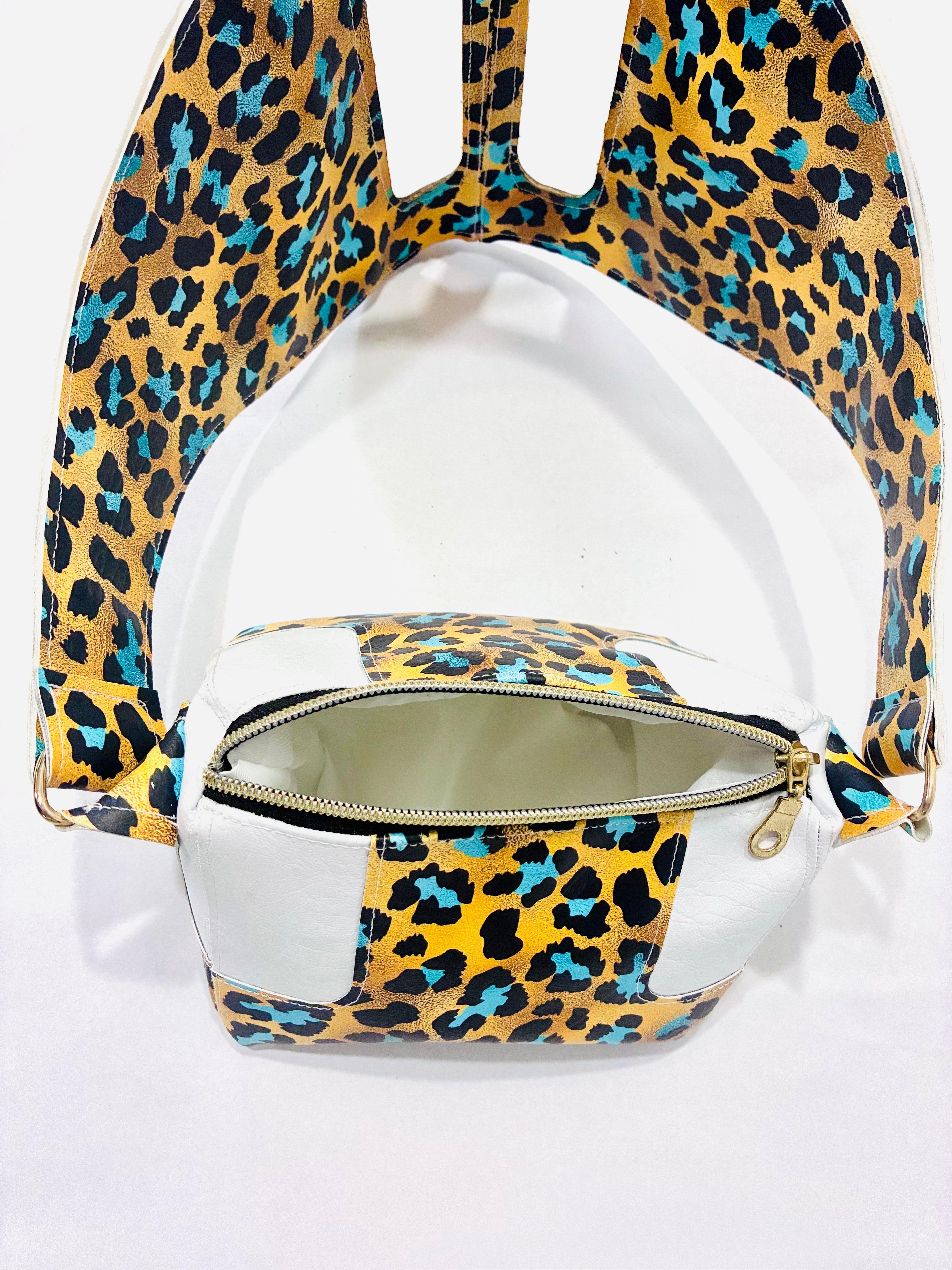 Leopard Cradle Purse