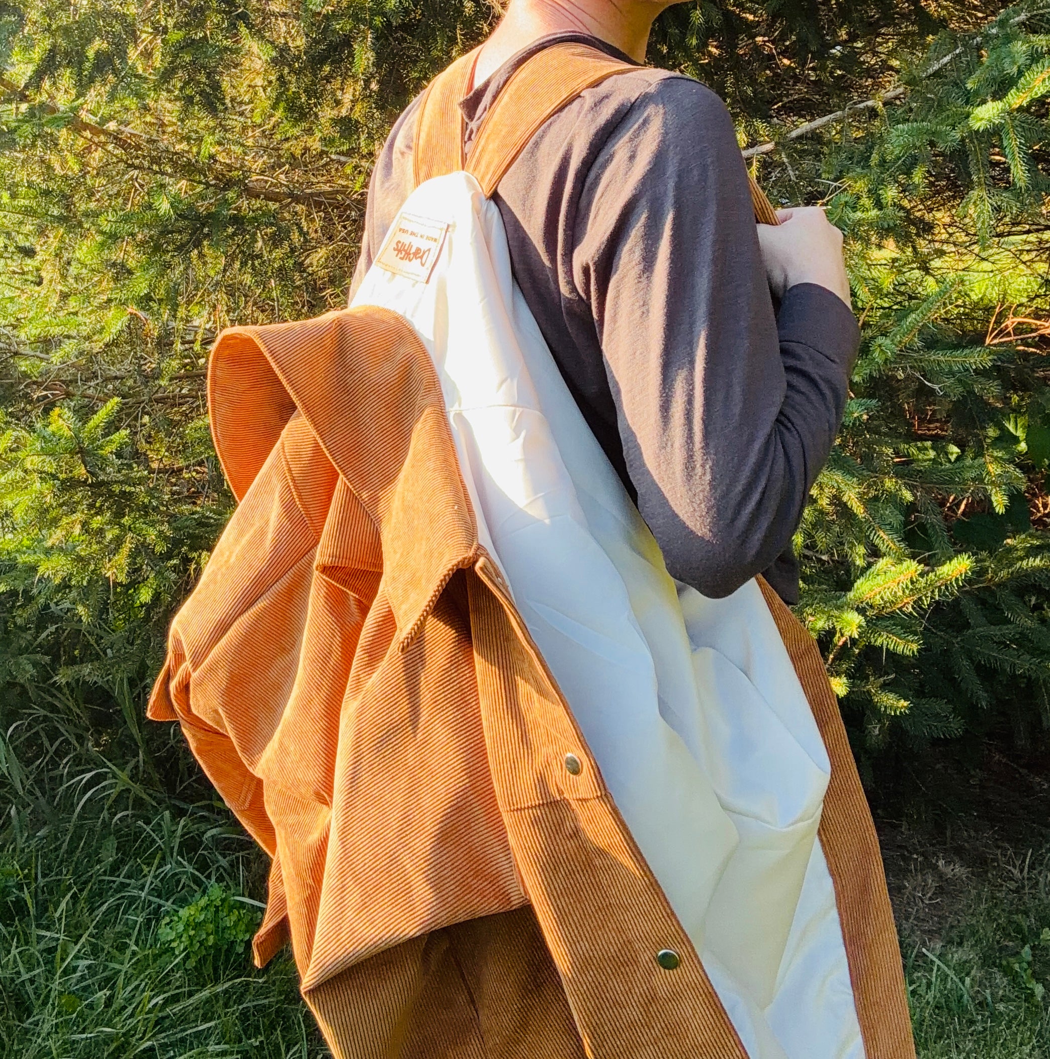 The JackPack Jacket in “Gold Corduroy”