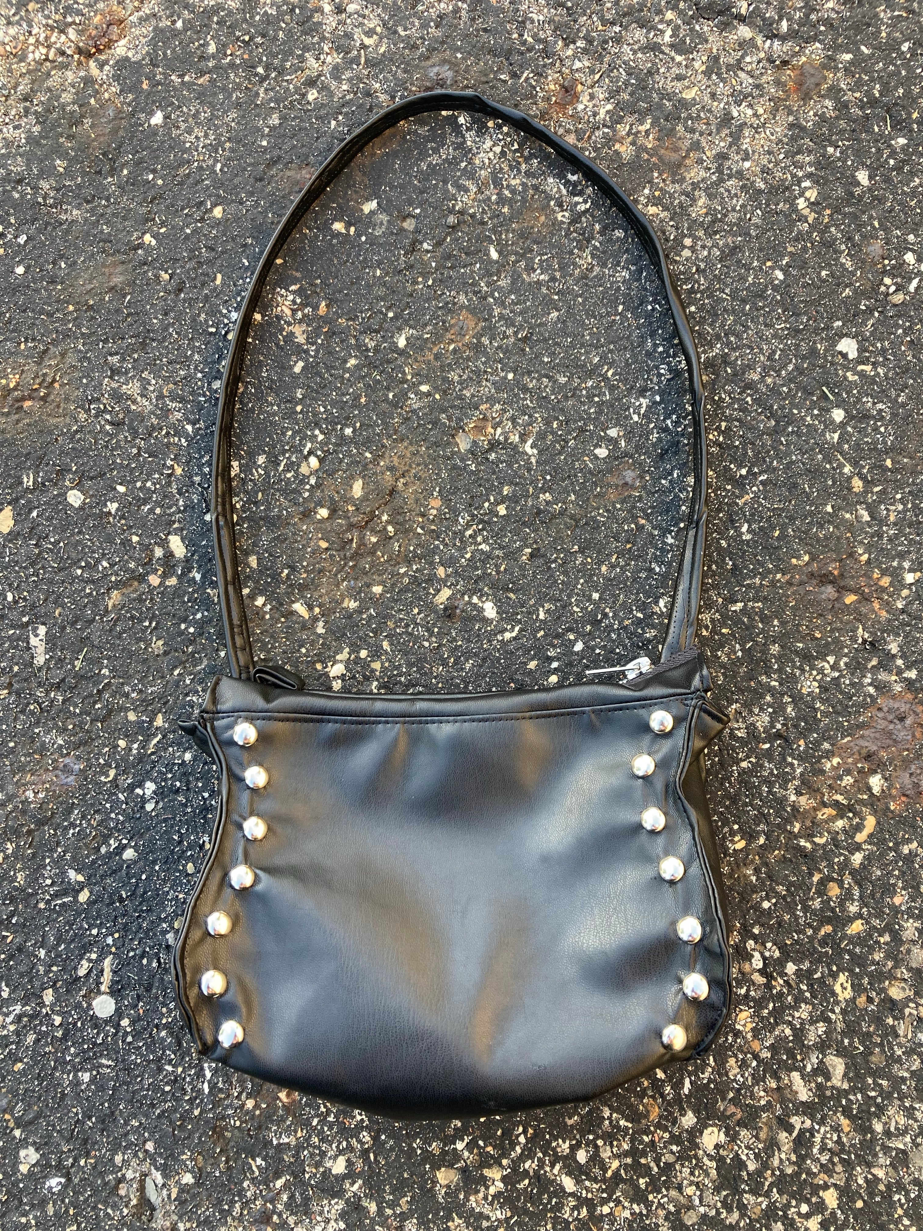 Studded Leather Purse