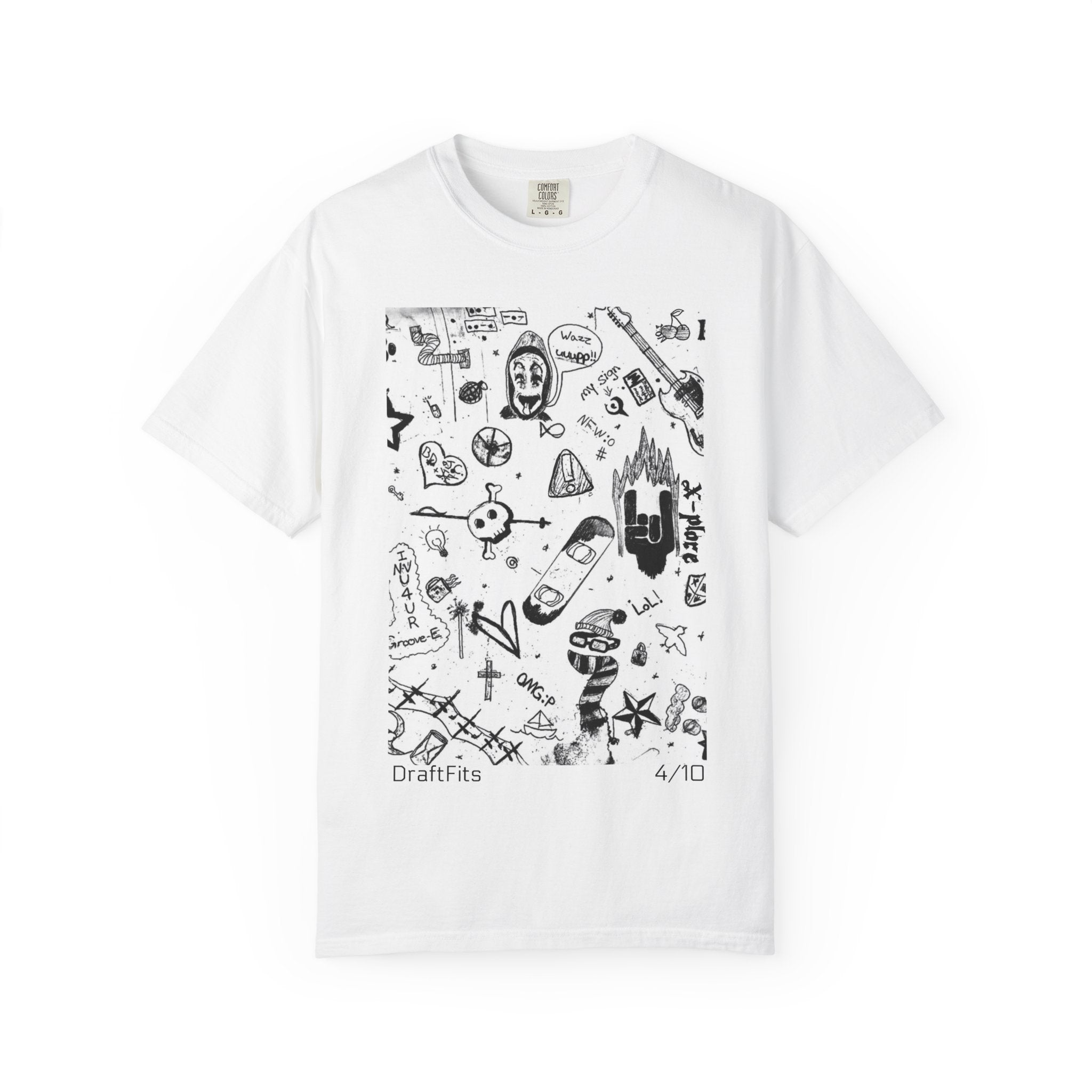 “Graffiti Wall" DraftFits Tee